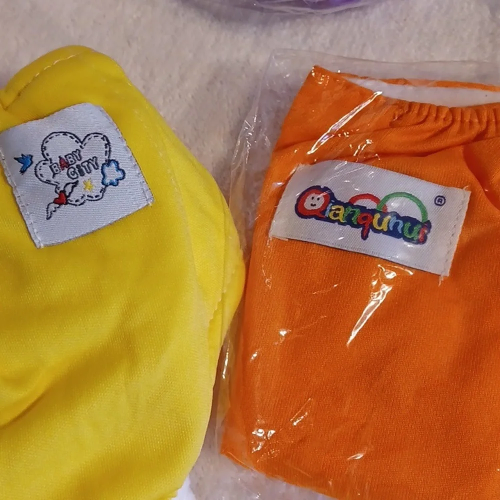 Diaper covers and liners 7 covers and 6 liners all new baby girl